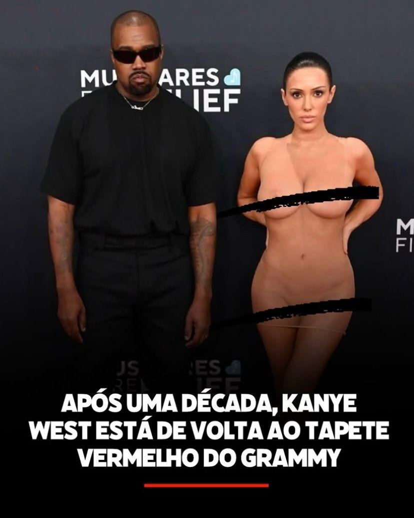 Vazou Kanye West Exibindo Esposa no Grammy #jvQMqoGu